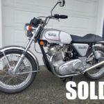 Sold in 48 hours, from half a world away – 1973 Norton Commando 750
