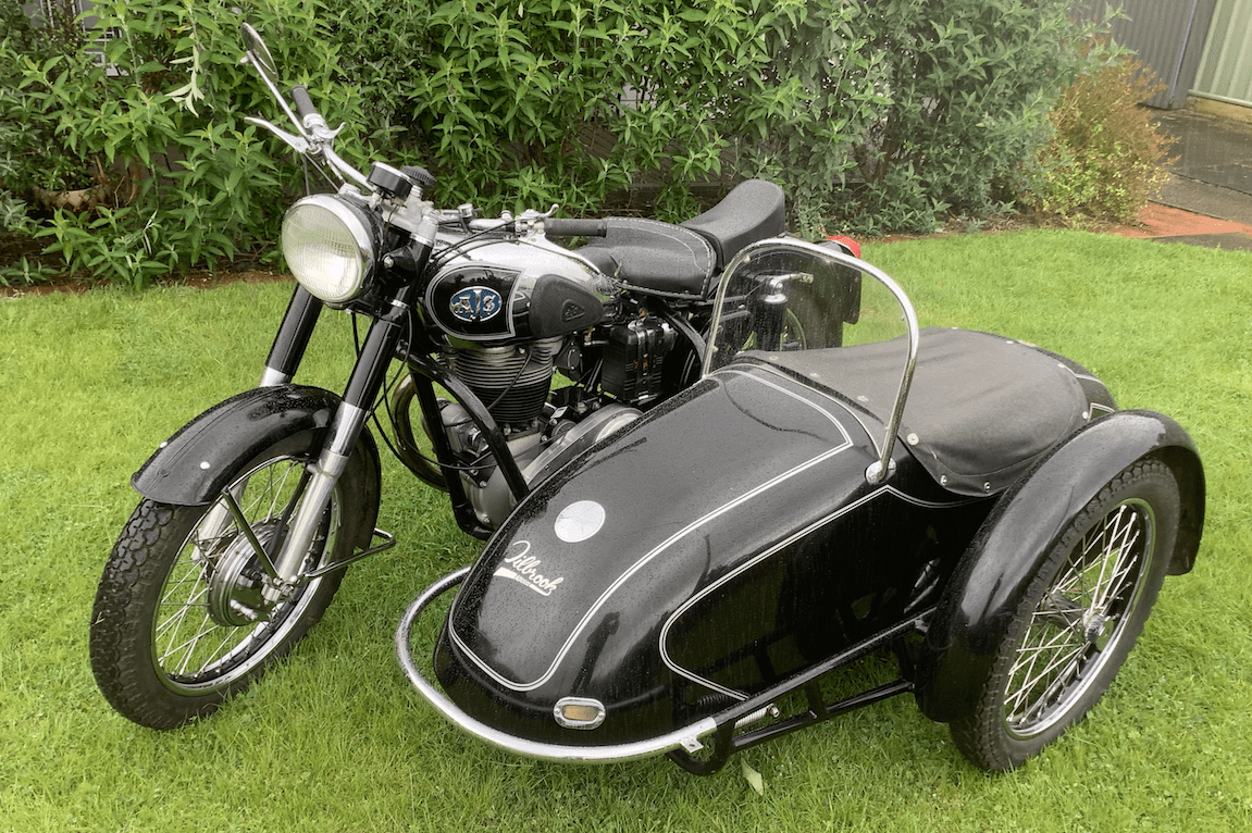 Motorbike sidecar for online sale