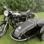 1951 AJS Model 18S with Tilbrook sidecar – $20,000
