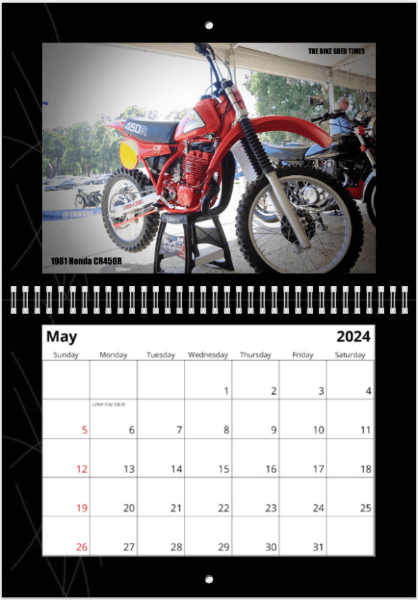 The Bike Shed Times Classic 2024 calendar order yours now! • The Bike