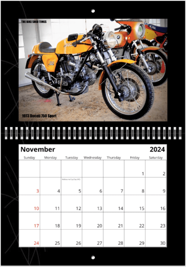 The Bike Shed Times Classic 2024 calendar order yours now! • The Bike