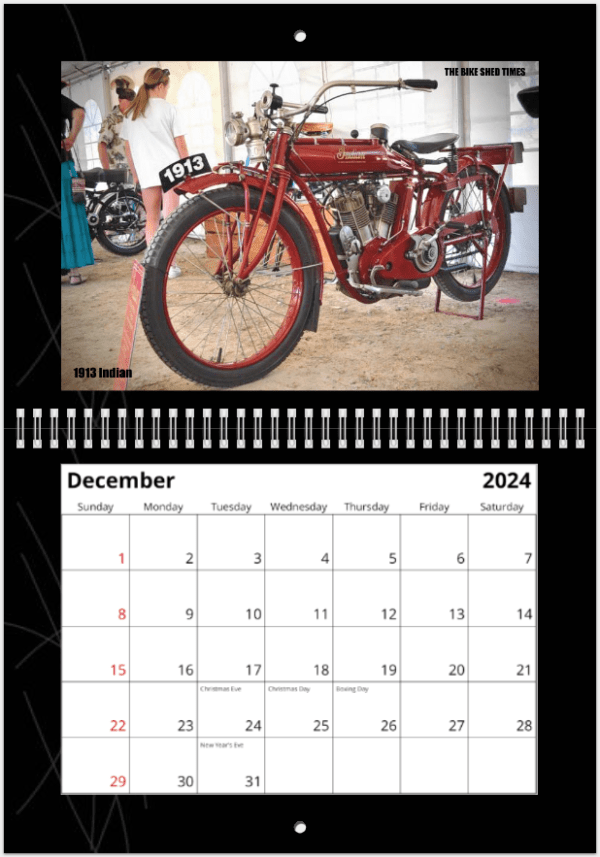 The Bike Shed Times Classic 2024 calendar order yours now! • The Bike