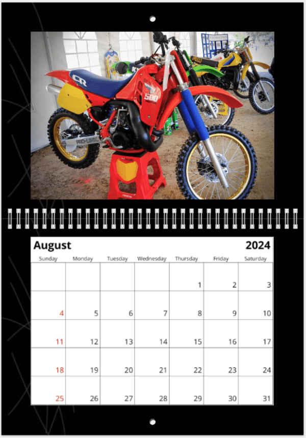 Vintage Dirt Bike 2024 calendar order yours now! • The Bike Shed Times