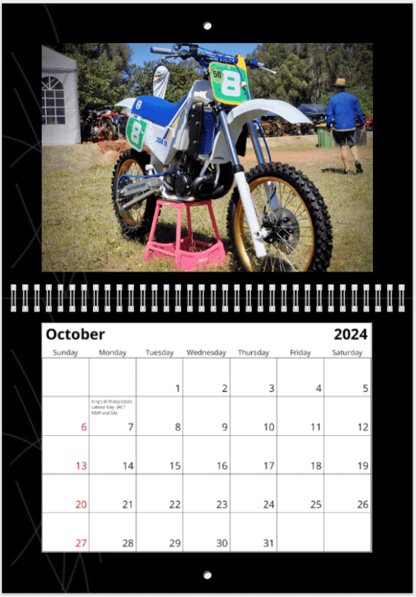 Vintage Dirt Bike 2024 calendar order yours now! • The Bike Shed Times