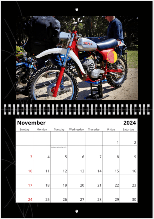 Vintage Dirt Bike 2024 calendar order yours now! • The Bike Shed Times