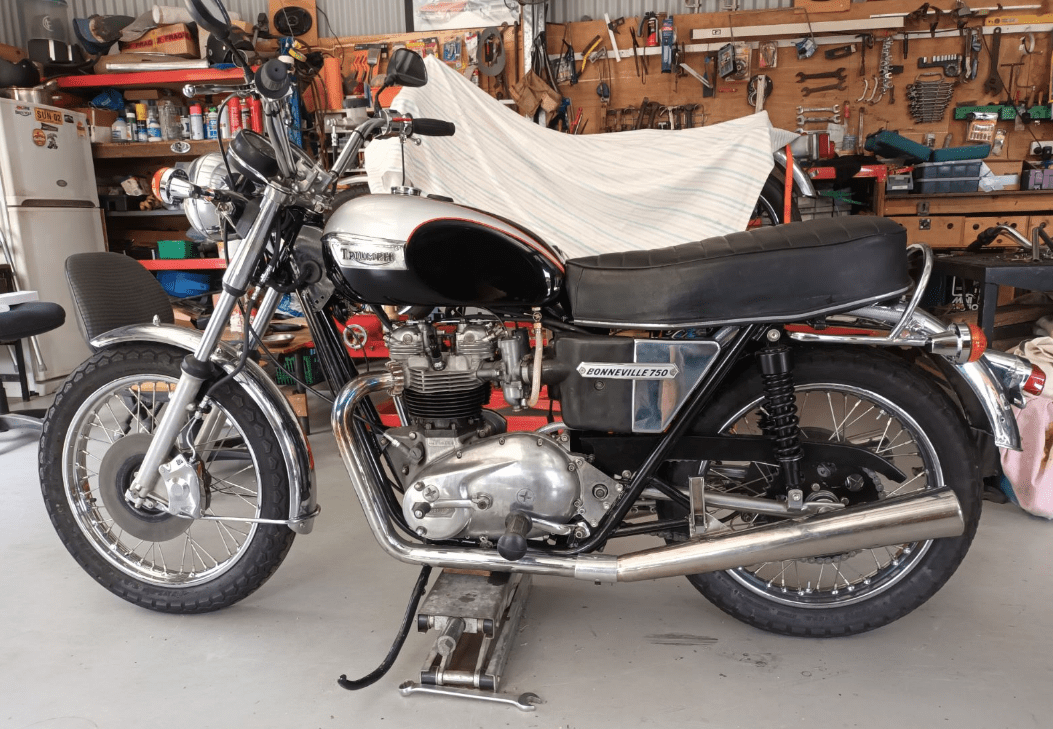 1976 triumph deals motorcycle for sale