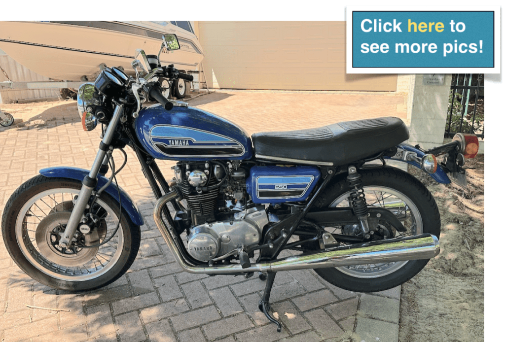 Classic Yamaha XS650 for sale