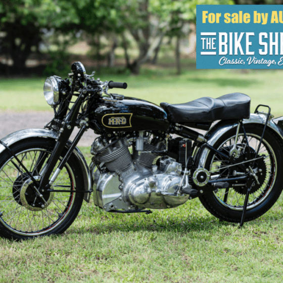 Vincent motorcycle for sale Australia