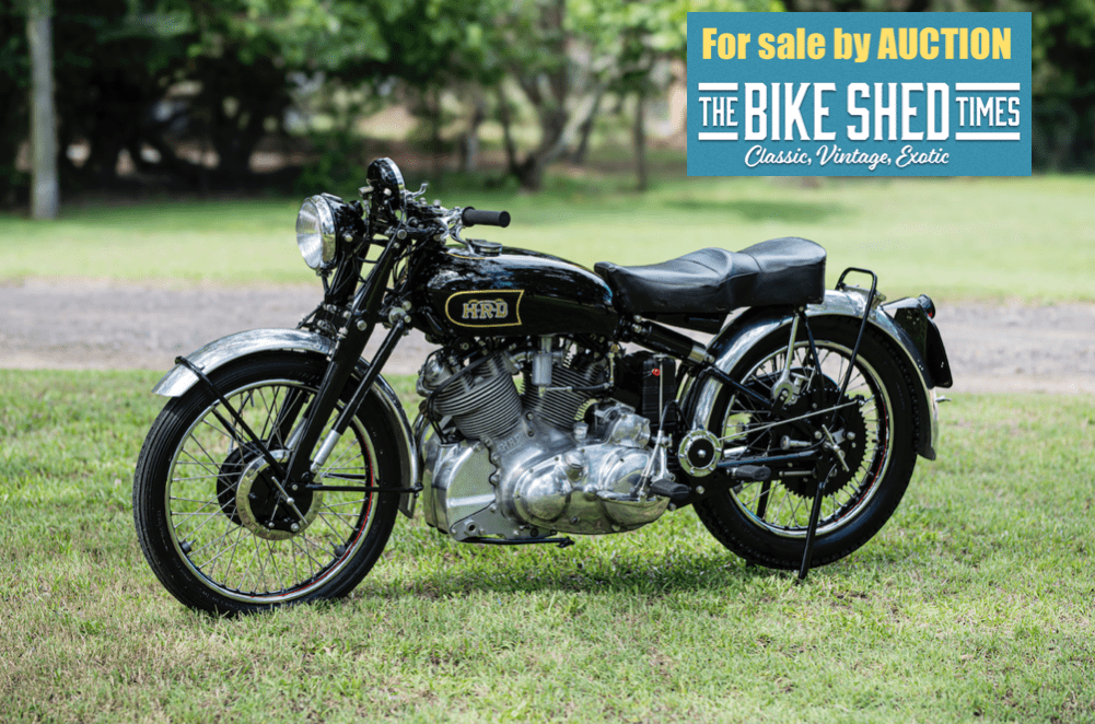 Vincent motorcycle for sale Australia